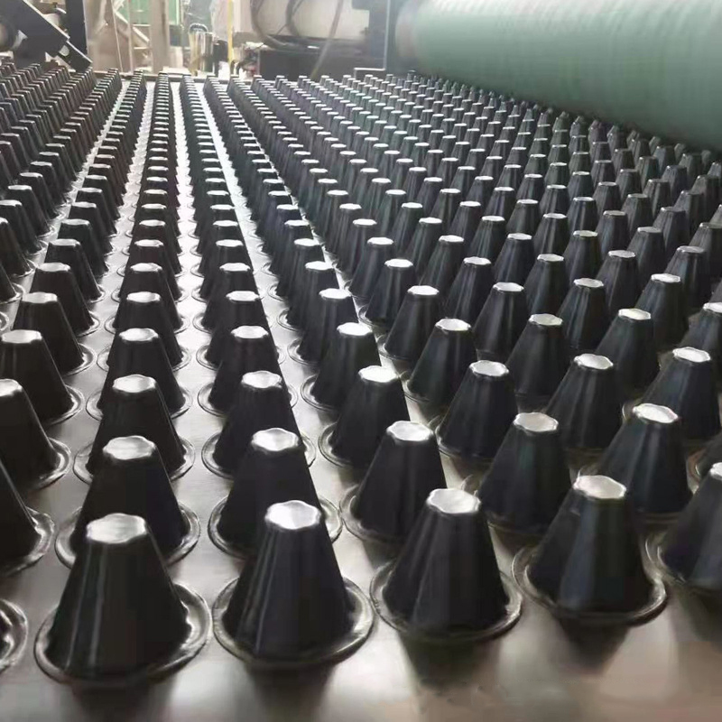 HDPE Dimple Drain Board Drainage Sheet Retaining Wall Drainage