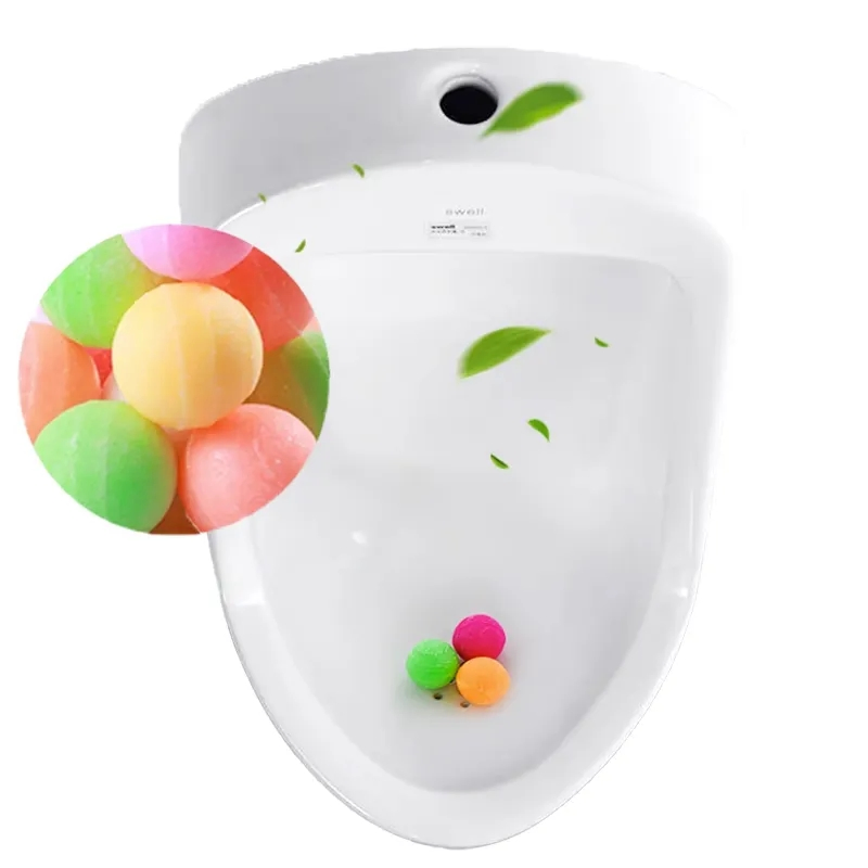 Household Colorful Automatic Flush Toilet Bowl Cleaner Hanging Toilet Bowl Cleaner Ball