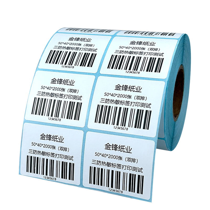 2025 Popular Direct Sells 50*30*500p Direct Heat Transfer Thermal Label Sticker