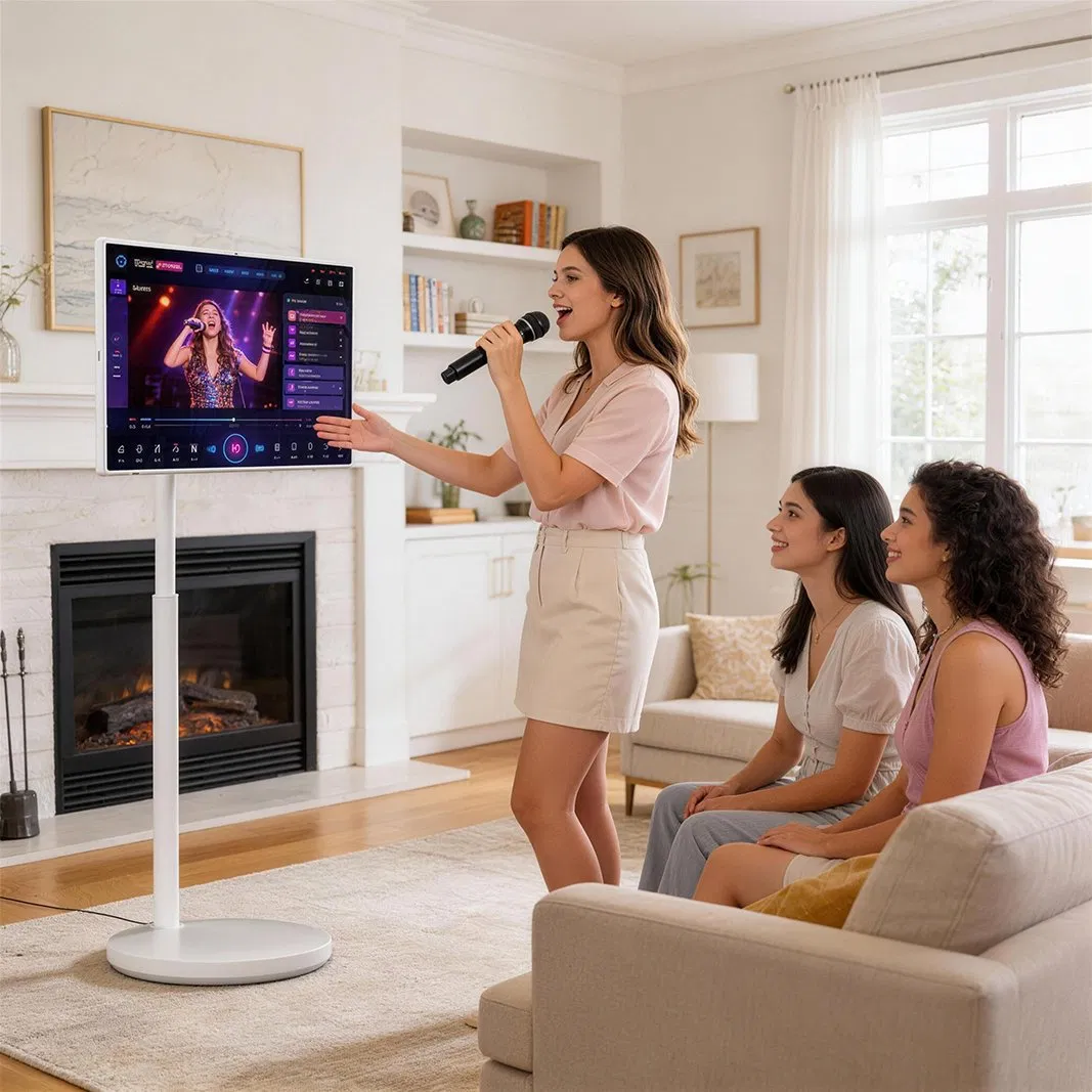 Compact 4K Mini Projector for Home Cinema and Gaming