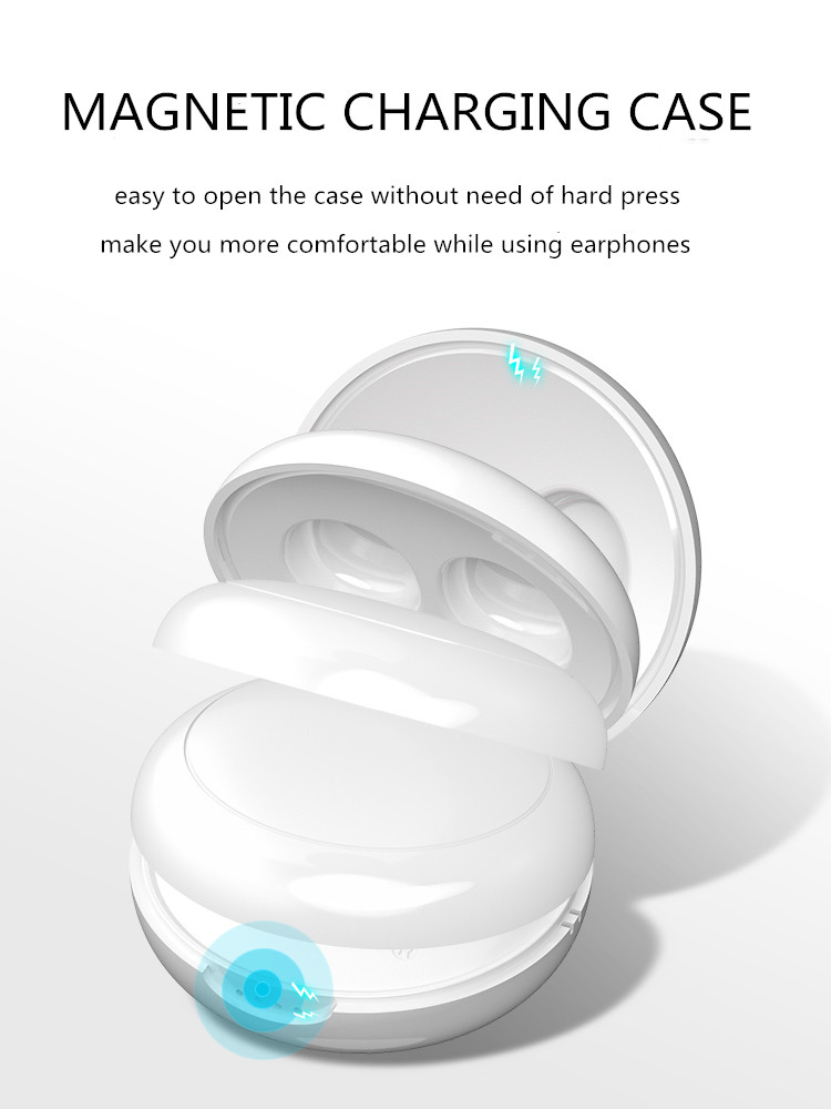 High-Speed Transmission Wireless Earbuds Stereo Deep Bass Bluetooth