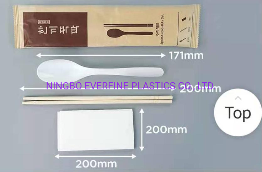 PP Disposable Plastic Sturdy Teaspoon, Wrapped Teaspoon