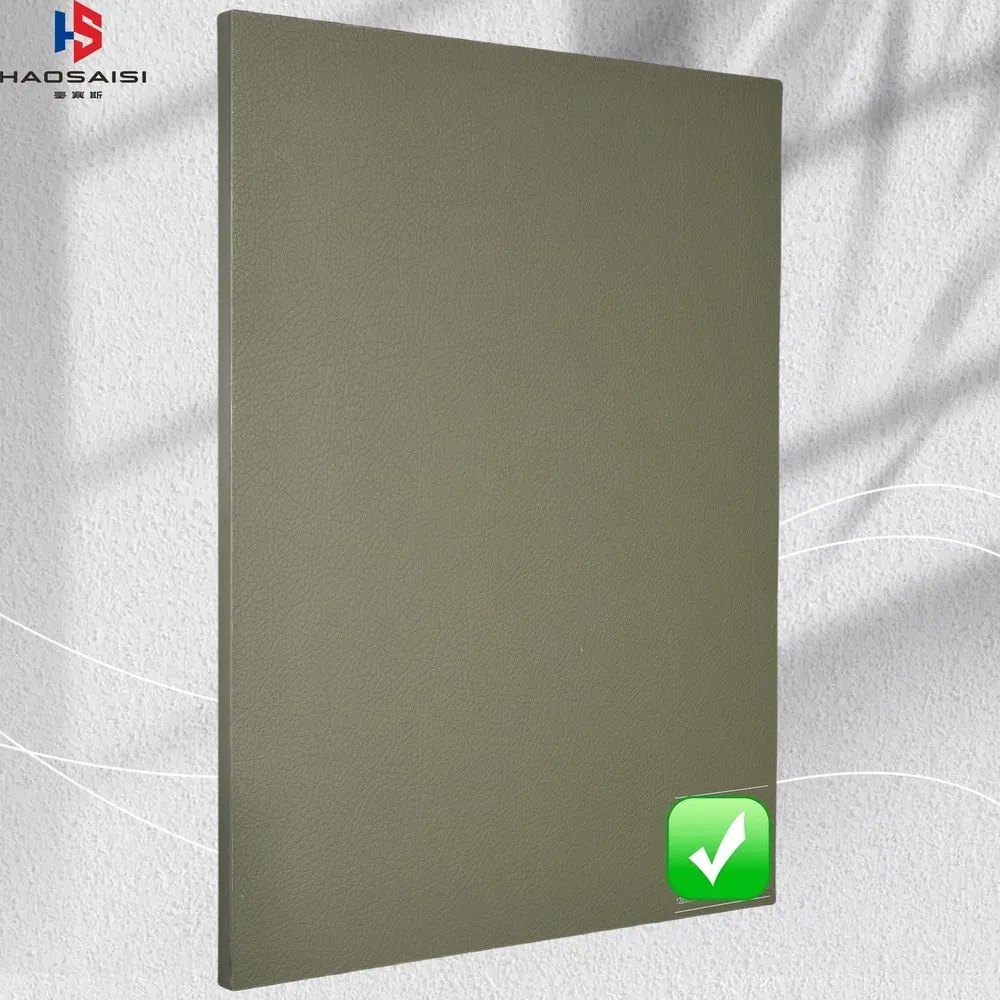 High Quality PVC 1.8mm Water Proof Melamine Board for Laundry Table
