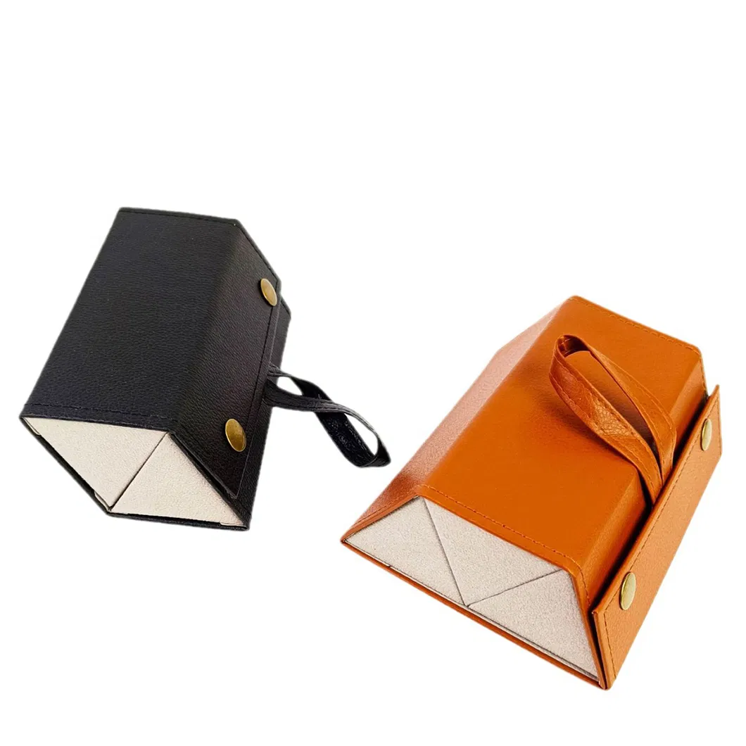 Factory Wholesale 6 Slot Travel Foldable Sunglasses Organizer Sunglasses Carrying Case Folding Glasses Case