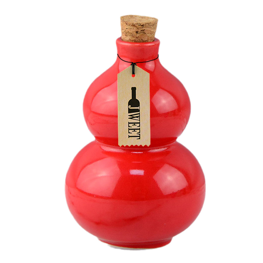 Porcelain Ceramic Liquor Oil Packing Bottle