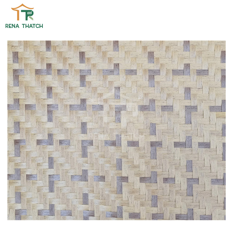 Popular Durable Artificial Basketweave Herringbone Bandeau Plastic Rattan Cane Webbing