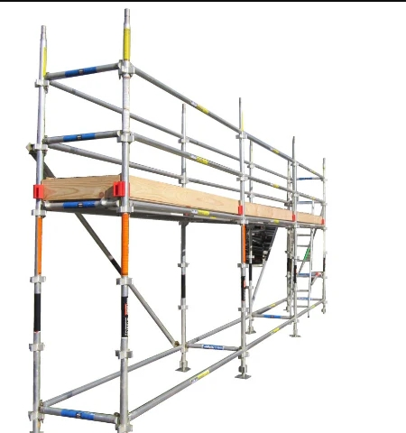 Modular Kwikstage Scaffolding System with Base Jacks Steel Frames and Accessories for Safe Construction Projects
