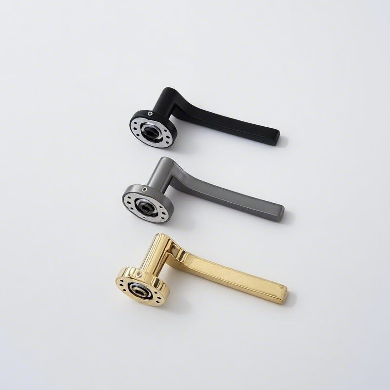 High Quality Modern Stylish Zinc Alloy Door Lock Handle