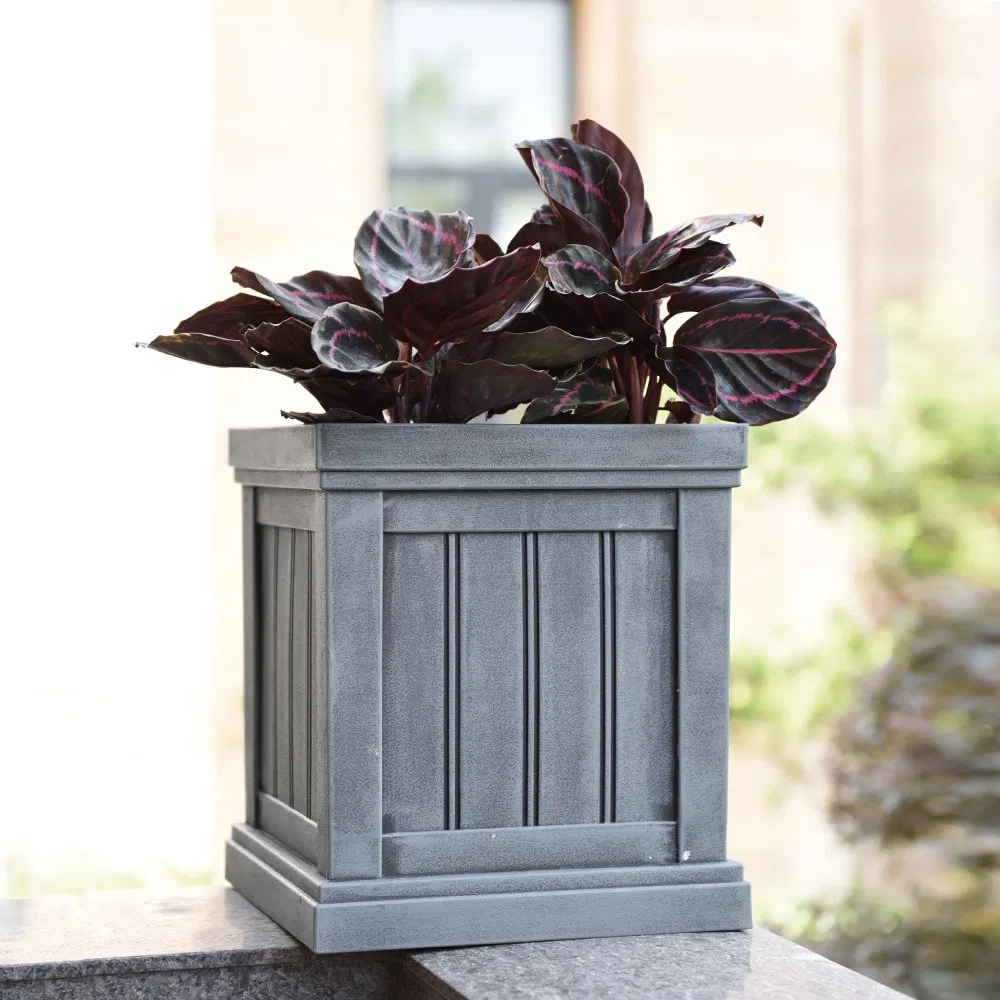 Пластиковый цветочный горшок для дома (KD4932-KD4933)