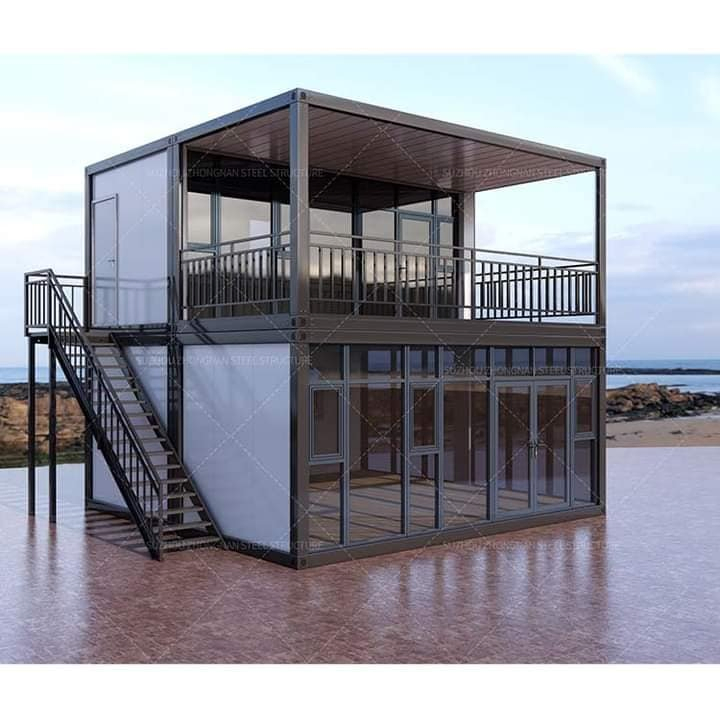 Prefabricated Office Building Easy Assemble Ready Modern Modular Container Prefab House