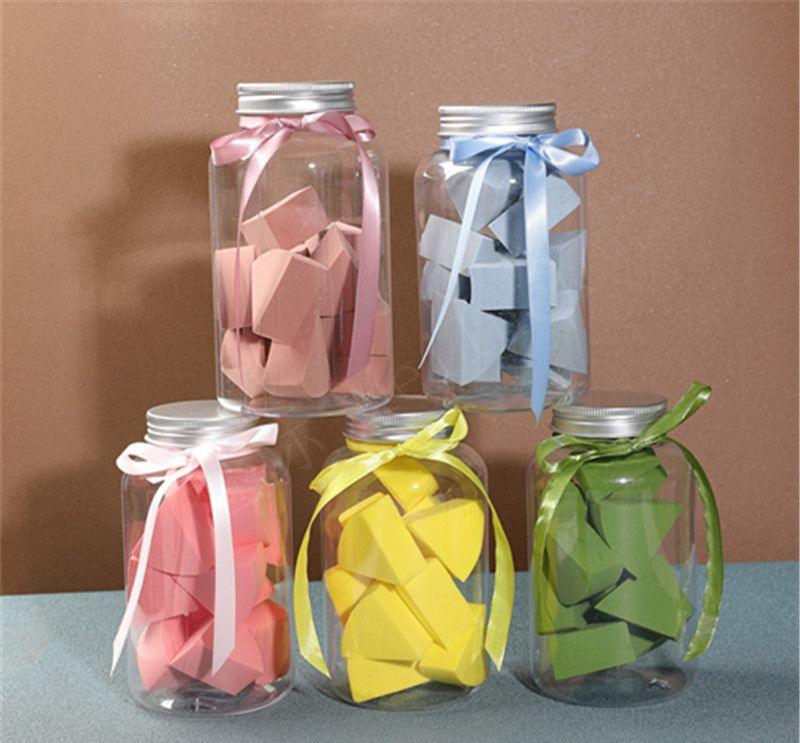 Fan -Shaped Makeup Eggs Do Not Eat Powder Sponge Pieces Makeup Tool Triangle Sponge 12 Pieces