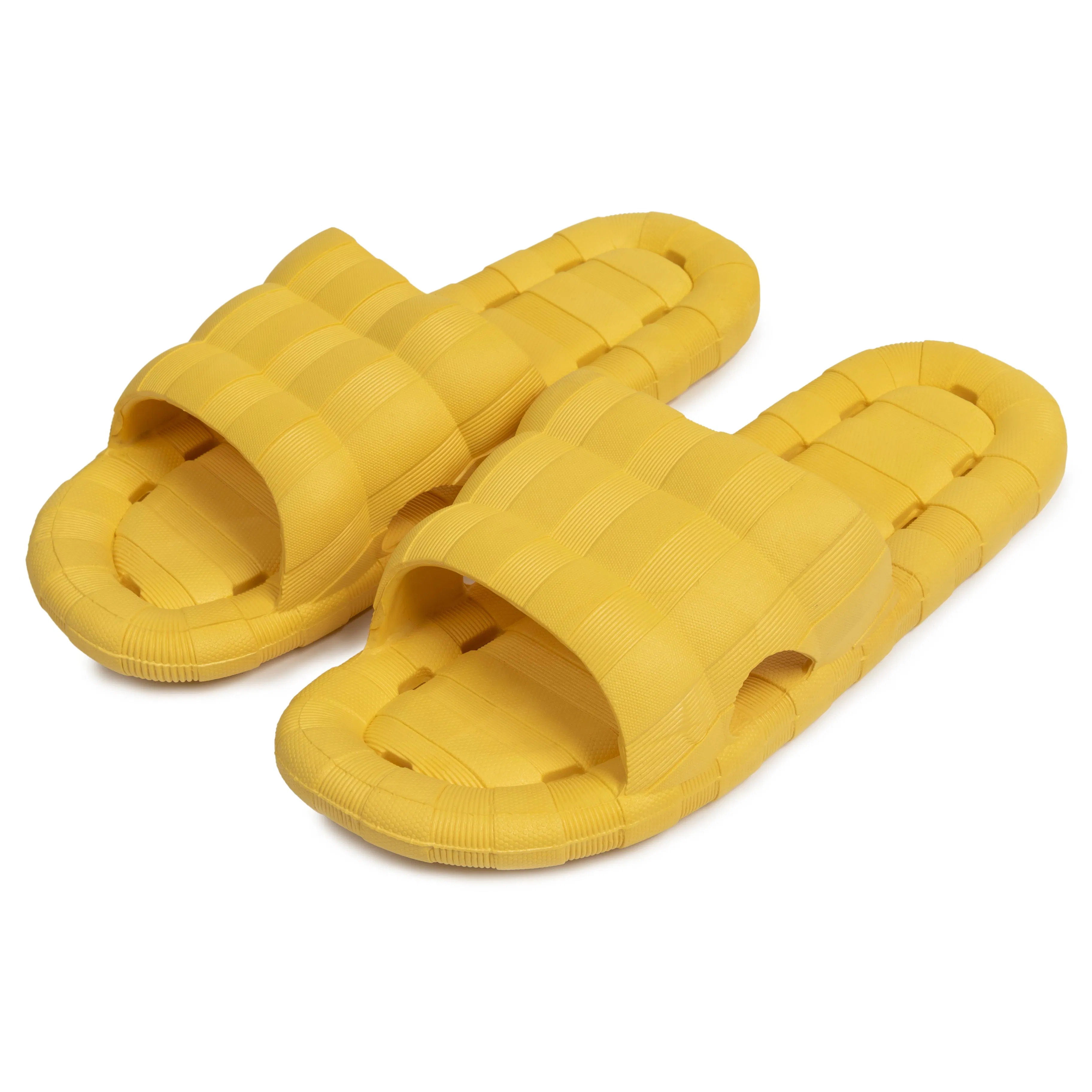 Custom Wholesale Non Slip Quick Dry Bath Bathroom Slippers Soft Sole Massage Hotel Household Lovely Contracted Comfortable