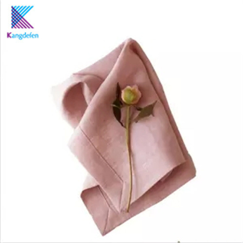 100% Polyester Anti-Fouling Hotel Dining Restaurant Linen Napkins Printed Table Cloth