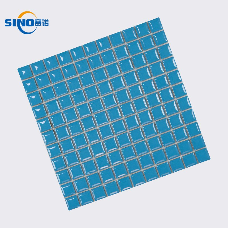 Advanced Living Room Gloosy Mosaic Background Wall Decoration Ceramic Tiles