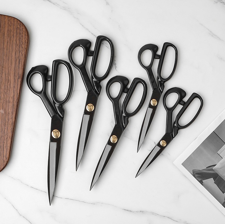 8'' Heavy Duty Scissors, Tailor Scissors, Fabric Scissors/Shears, Sewing Scissors/Shears, Tailoring Scissors for Cutting Cloth, Clothes and Leather