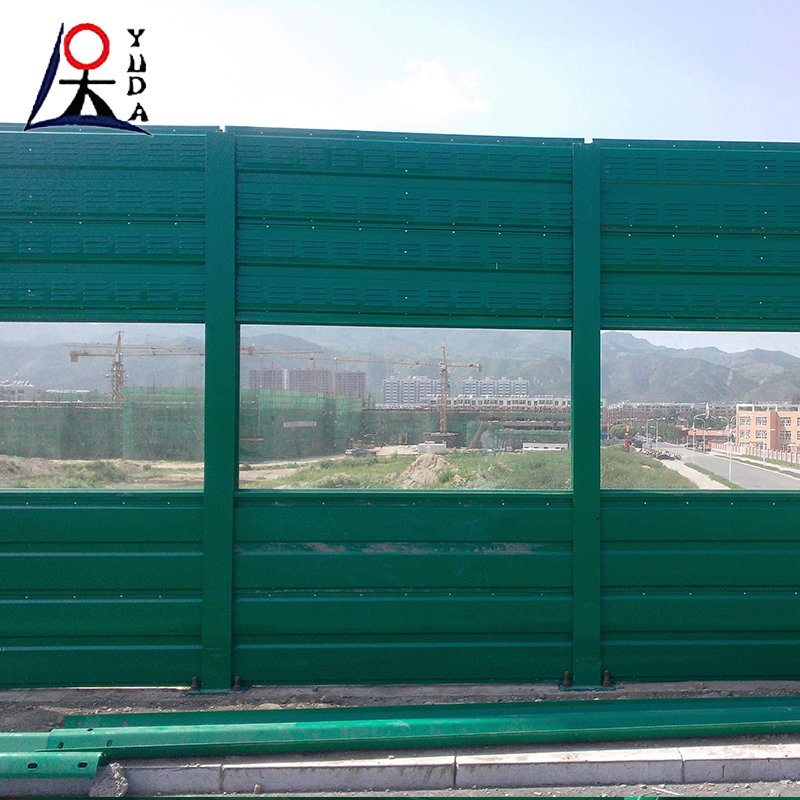 Highway Construction Acoustic Sound Absorbing Noise Barrier