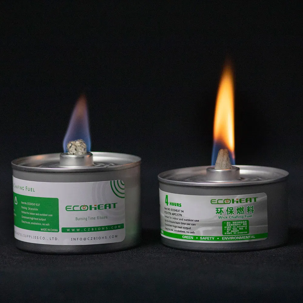 Buffet Warming 100% Pure Deg 6 Hours Fiberglass Wick Chafing Fuel