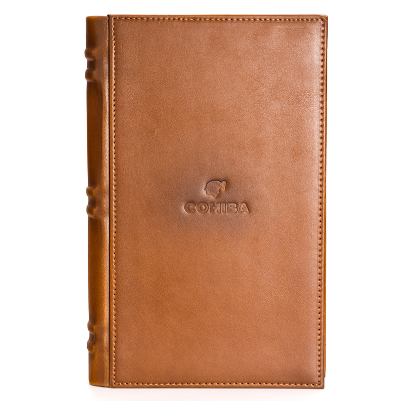 Cigar Box Cohiba Cigar Box Book Travel Leather Cigar Box Cigar Humidor Packaging Cigar Book