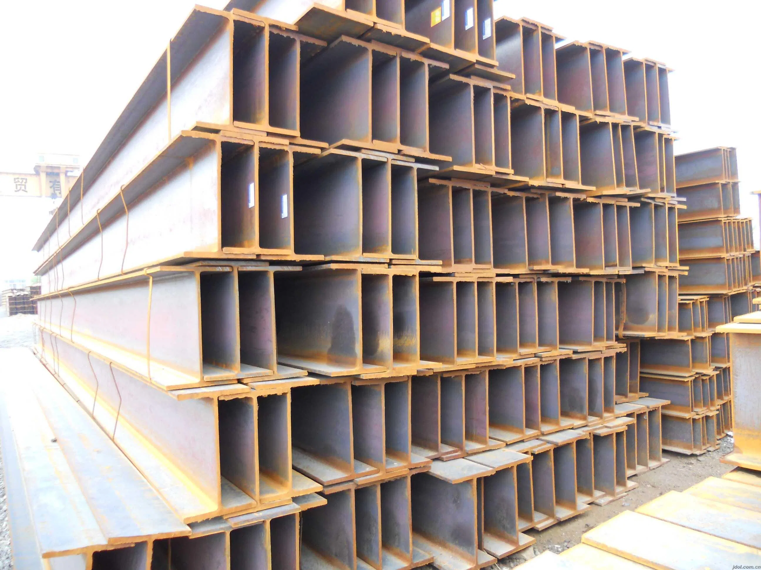 Steel Structure House Purlin H/I Section Steel Beam