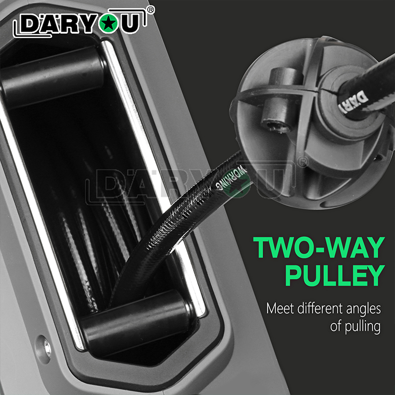 Retractable Extension Cord Reel 32FT Heavy Duty Power Cord Grounded Outlets Lighted Triple Tap 8AMP Circuit Breaker