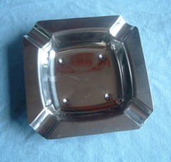 Promotional Low Price Mini Shape Stainless Steel Office Home Ashtray Bin