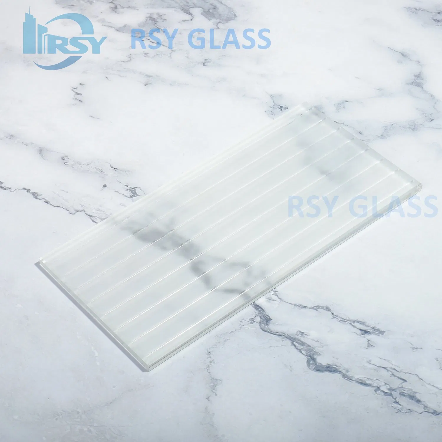 Clear Middle Iron Low Iron Mistlite Moru Nashiji Kasumi Aqualite Pattern Glass Float Glass Used for Solar Panel