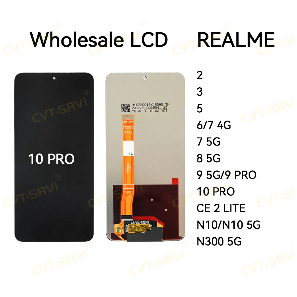 Оригинальный OLED-дисплей CVT для Realme, iPhone 11-16