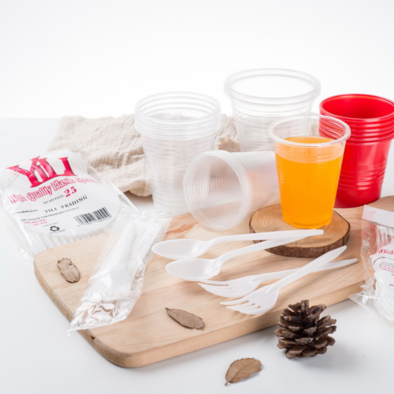 Disposable Plastic Tableware for Fast Food PP Knife/Spoon/Fork