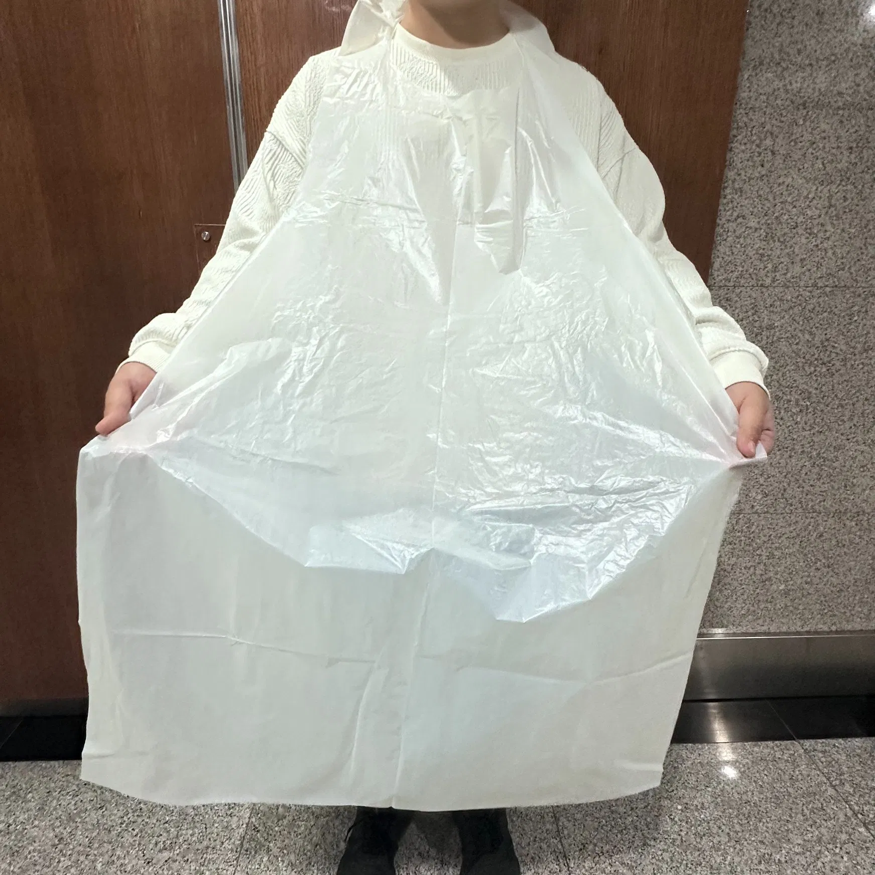 Disposable Plastic Aprons - Waterproof & Oil-Proof Protection for Work & Home