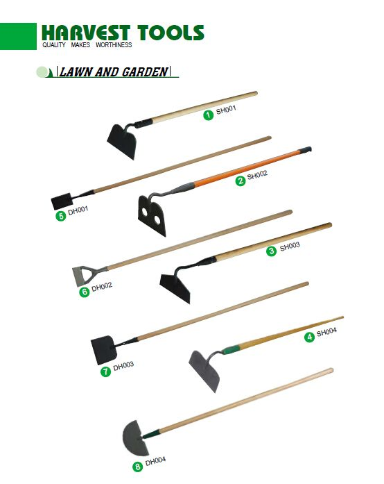 Gardon Hoe Hand Tools with Good Quality