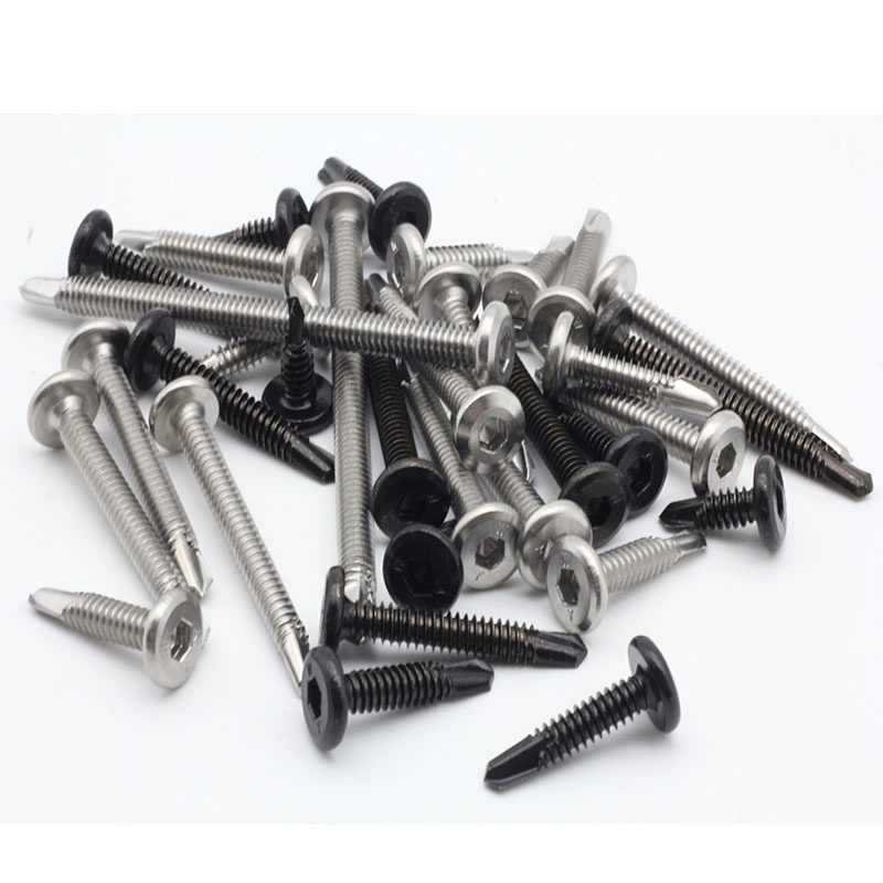 Саморезы по металлу с шестигранной головкой