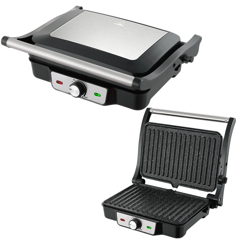 BBQ Grill Household Kitchen Appliances Barbecue Electric Grills Sandwich Press Contact Grill Double Sided Griddle