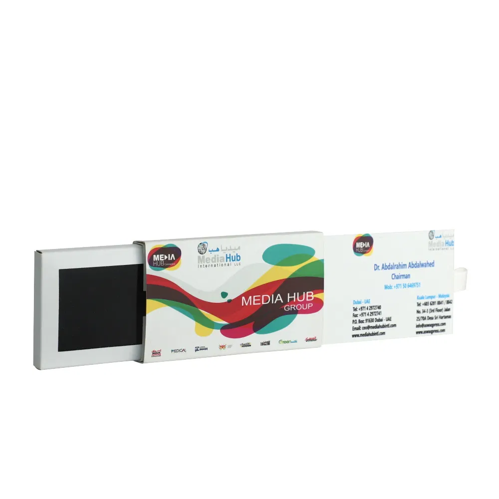 LCD Screen Video Gift Card for Promotion