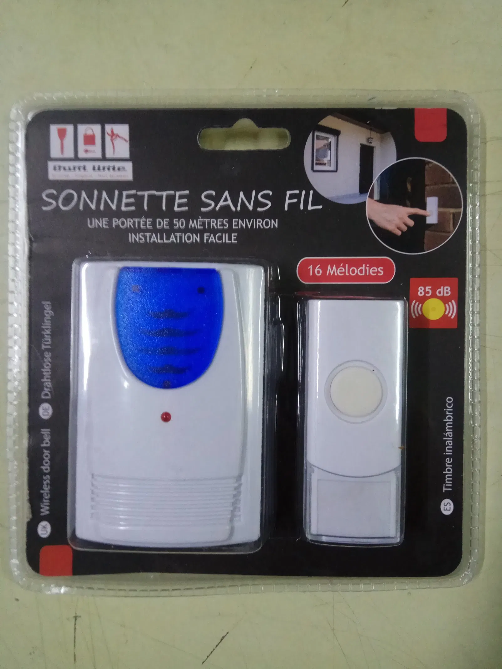 Yl-860wl Digital Wireless Door Bell