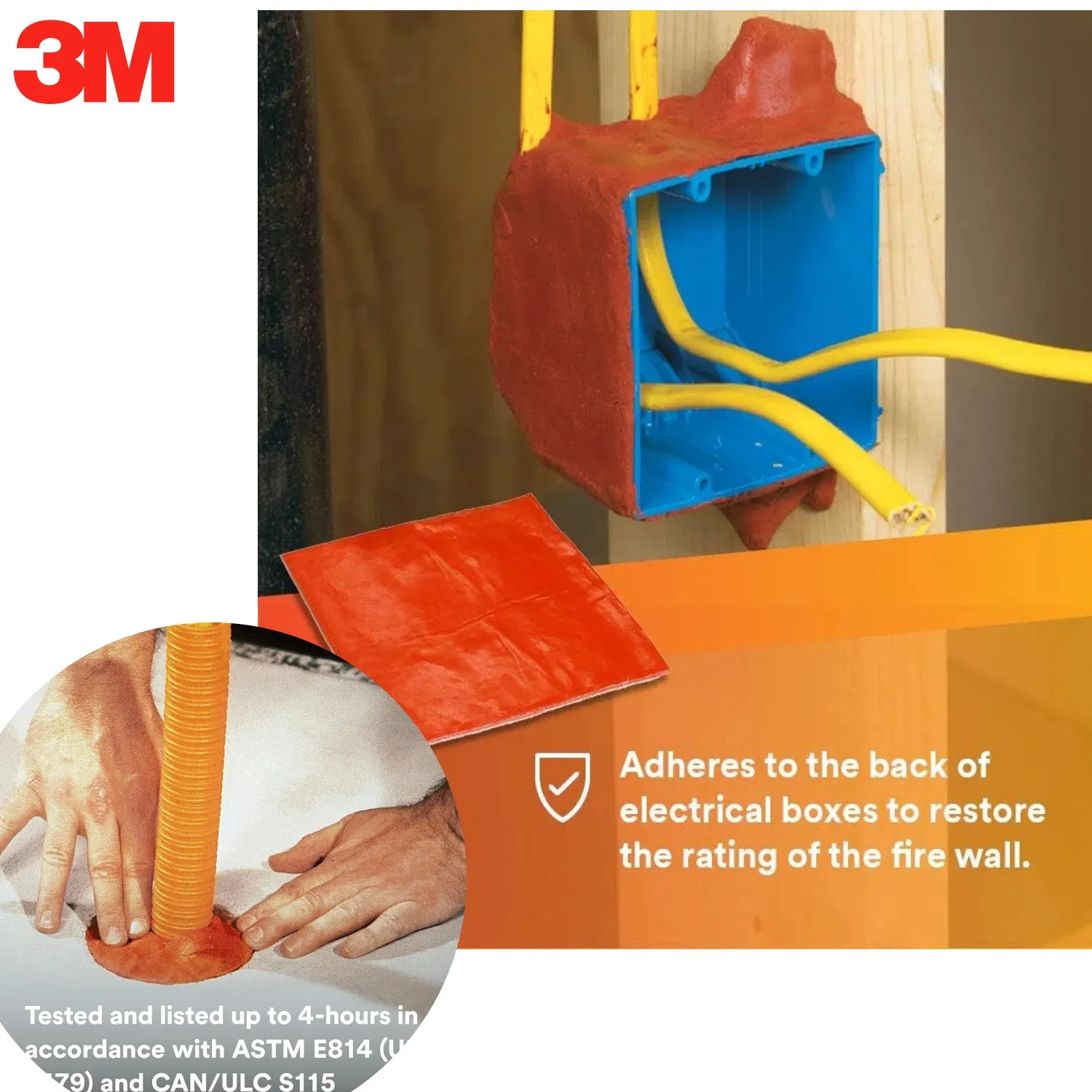 Top Quality Firestop Putty Pad for Pipe Fireproof