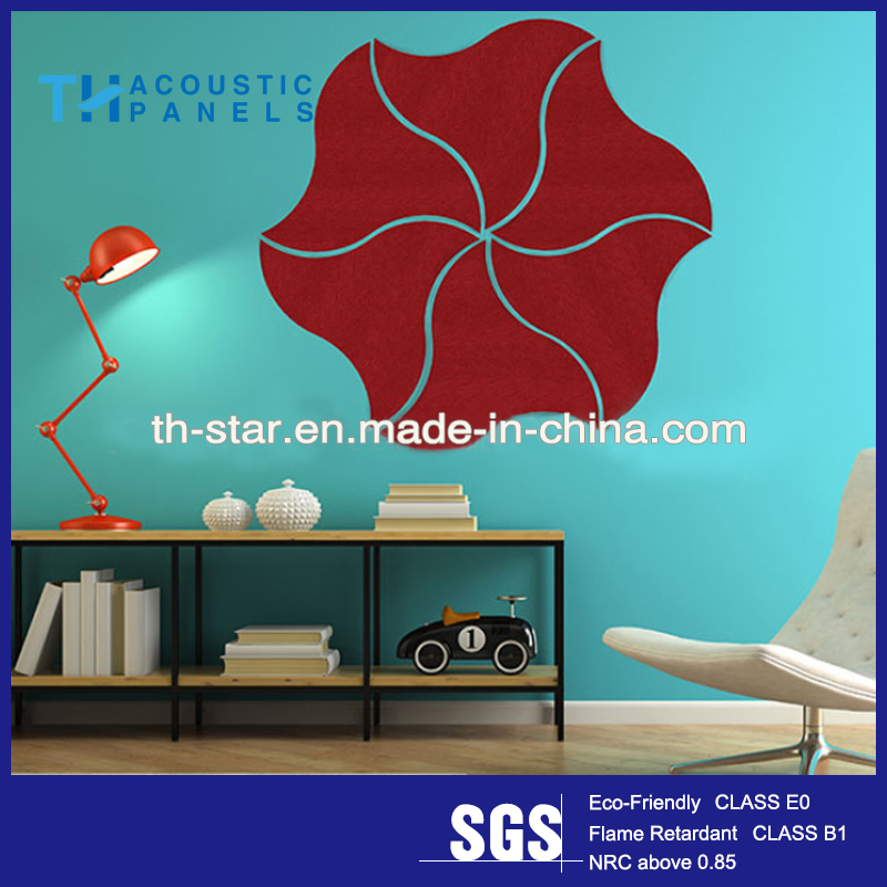 High-Density Pet Fiber Acoustic Panels for Wall and Ceiling - Sound Absorption & Decoration