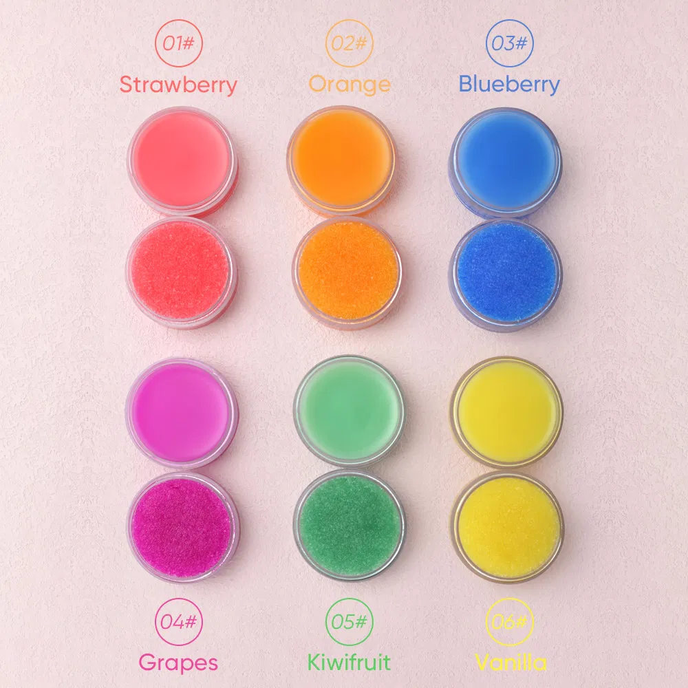 New Cosmetics Vegan 3 in 1 Lip Balm and Scrub with Lip Oil Set Custom Logo Strawberry Lip Care Set