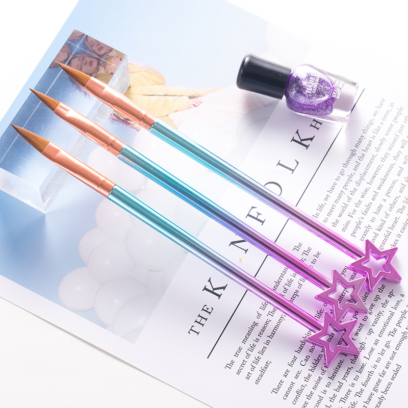 Guyo OEM 100% Kolinsky Germany Acrylic Size 10 Nail Brush