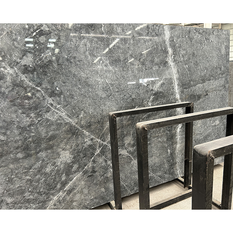 Various Grey Marble Slabs Stone for Countertop/Stairs/Risers/Worktop/Island Top Price