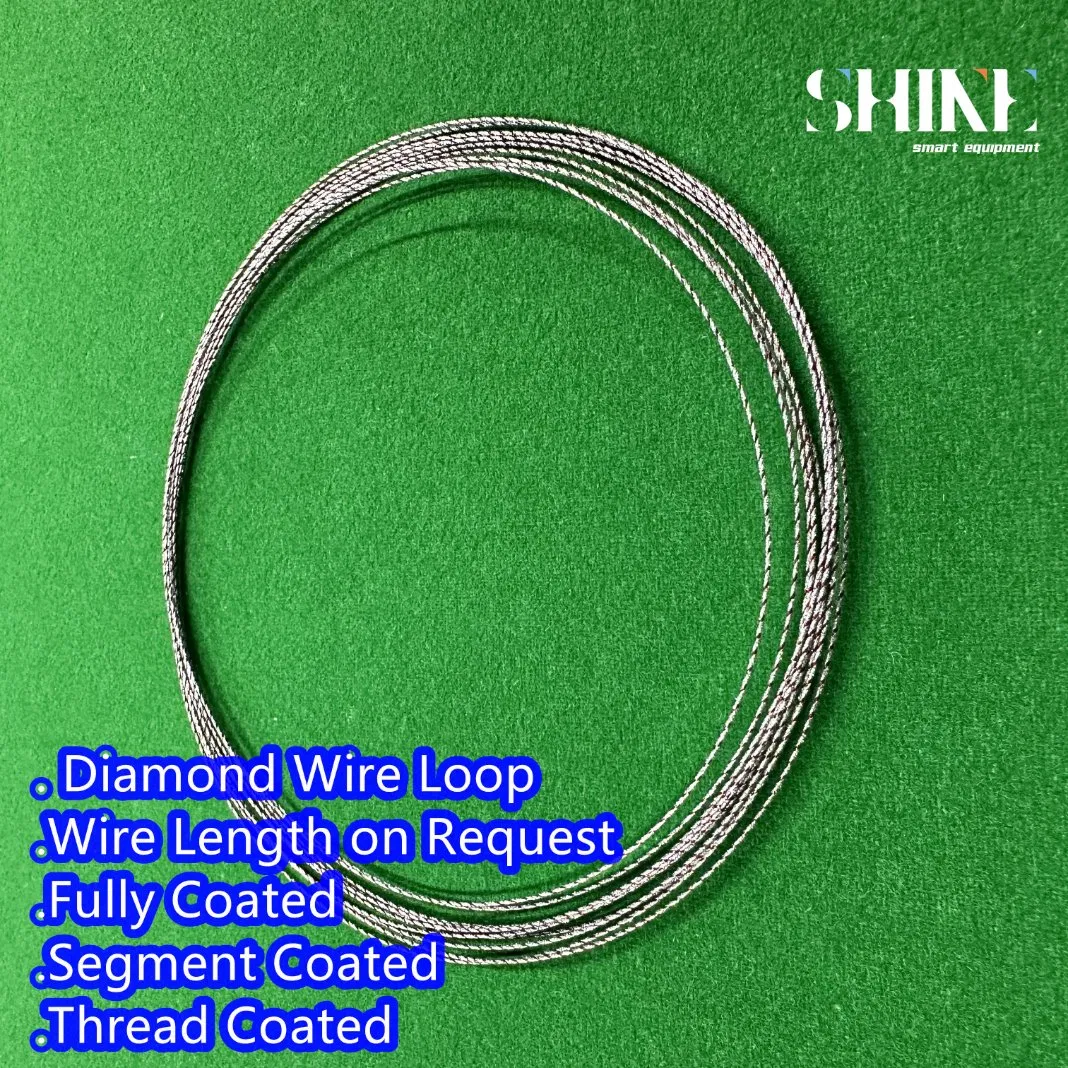 Precision Engineered Diamond Wire Saw Loop for Graphite Cutting