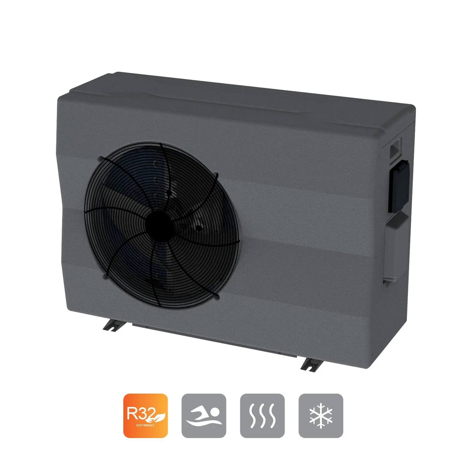 Full DC Inverter Swimming Pool heat pump system R32 swimming pool heater