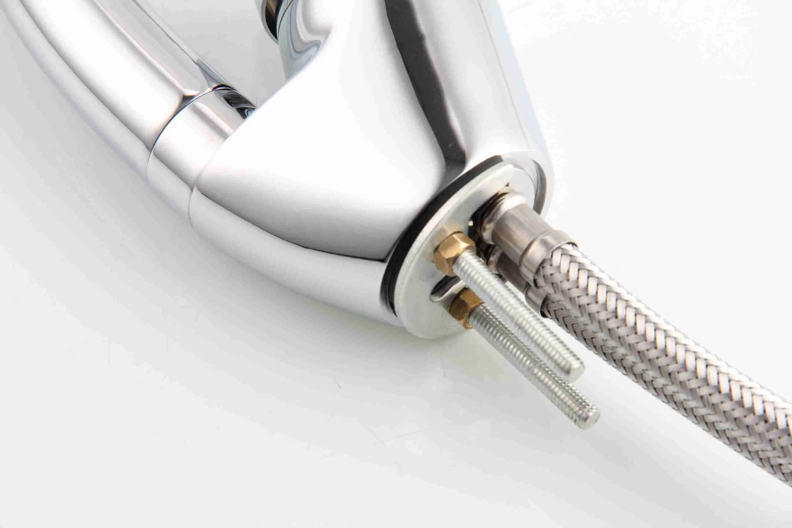 Single Lever Brass Body Kitchen Sink Mixer Faucet