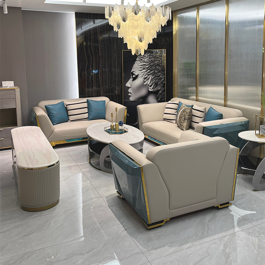 Комплект мебели для гостиной диван столик кресла