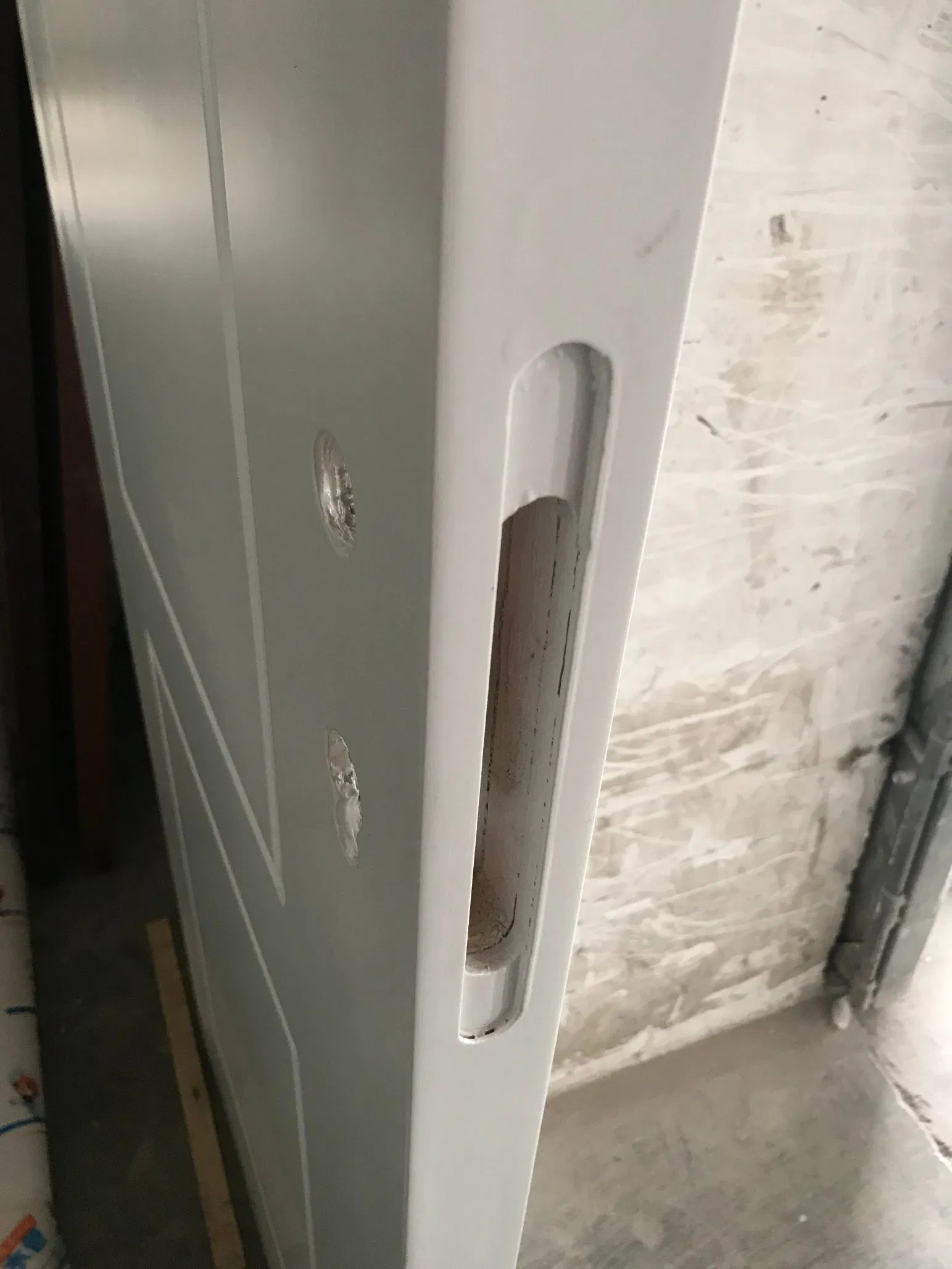 Steel Security Doors Melamine Door Skin (YF-MS29)