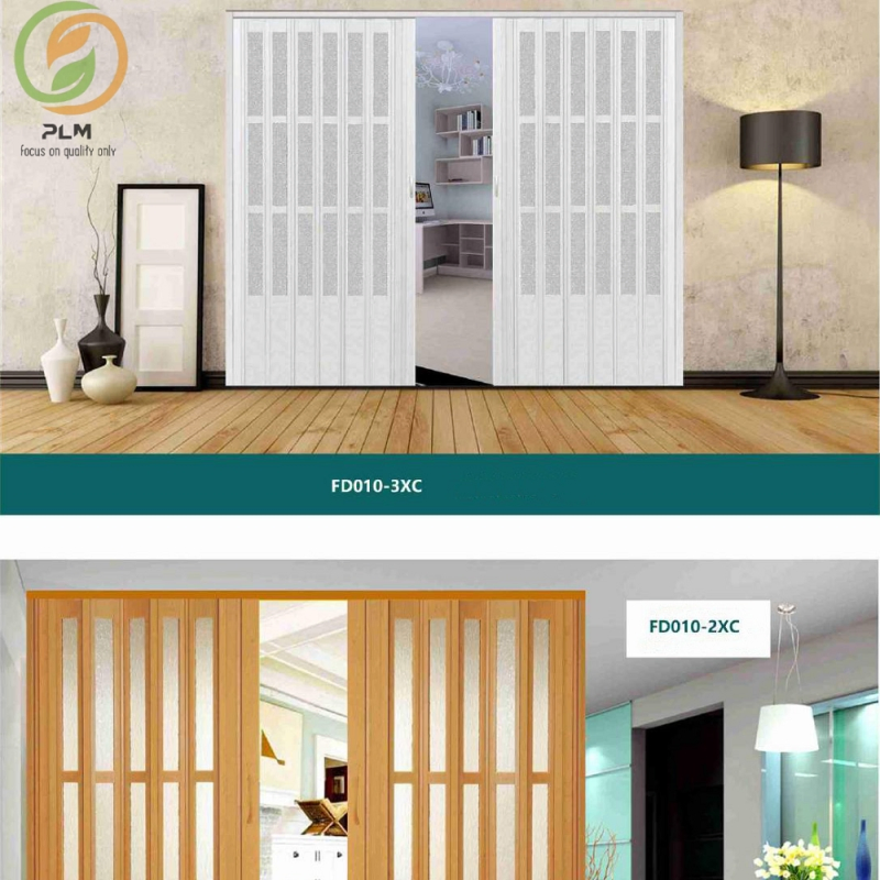 India Style New Style Homestyple Metro Folding Door /French Accordion Door