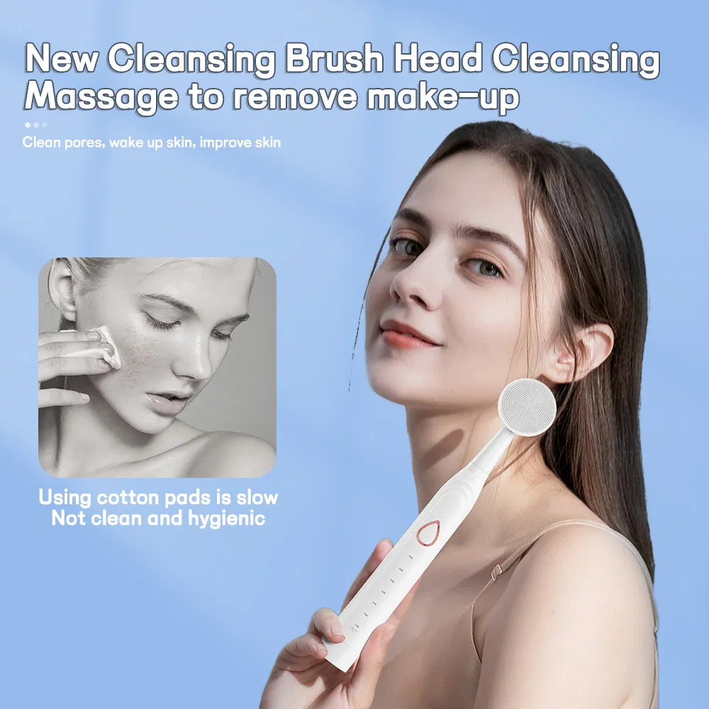 Electric Toothbrush Soft Bristles 6 Six-Speed Men and Women Adult USB Rechargeable Electric Toothbrush