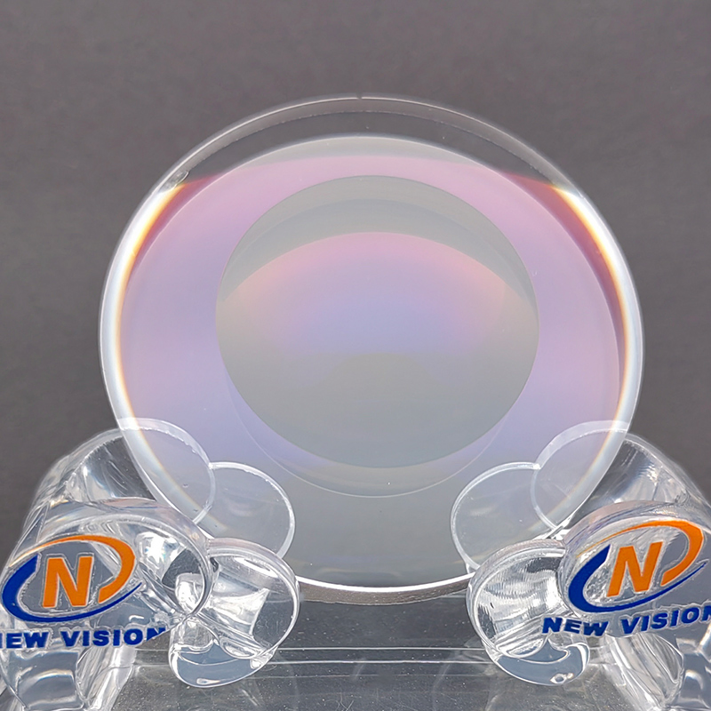 1.50 Cr39 Semi-Finished Base1400 68/40mm Ar Blue Coating Optical Lenticular Eyewear Lens