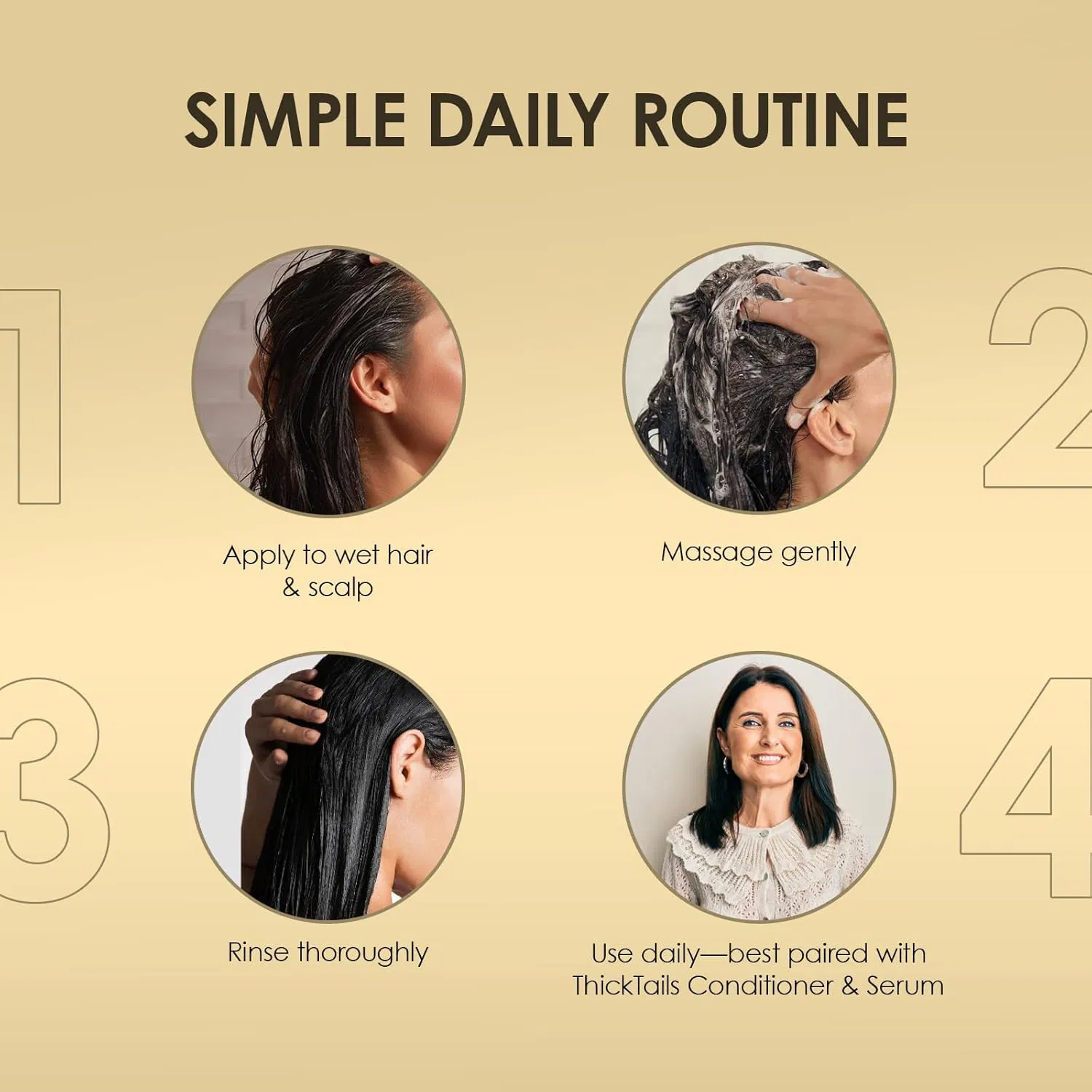 Hair Growth Shampoo Nourishes Scalp Reduces Shedding Strengthens Hair