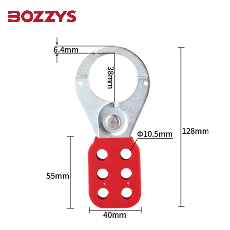Bozzys 38mm Multi Lock Hasp to Be Used to Isolate The Same Equipment.