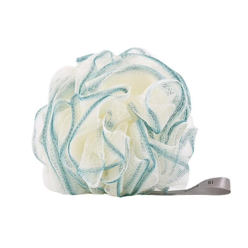 Hot Sell Colorful 60g PE Mesh Sponge Ball for Body Bath